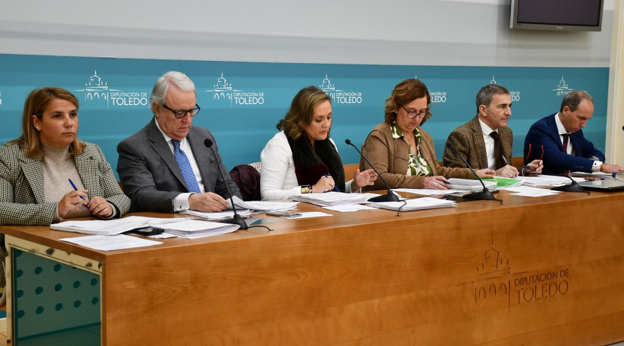 El Pleno de la Diputación de Toledo aprueba unas cuentas para 2024 sólidas y sensibles con las necesidades municipales 